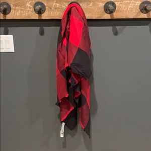 Buffalo Plaid Blanket Scarf